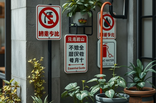 Biển Báo Cấm Dùng Nước Dập Lửa: Quy Chuẩn Cho Nhà Xưởng