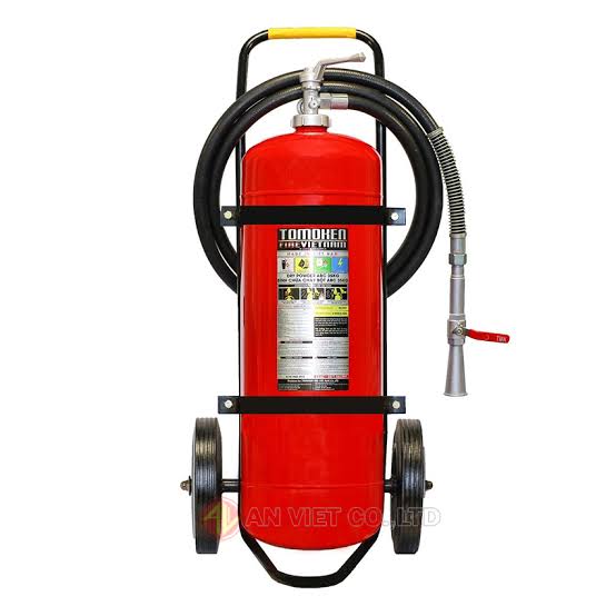 Bình chữa cháy bột xe đẩy Tomoken 35kg ABC