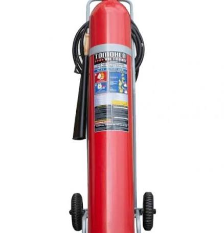 Bình chữa cháy khí CO2 xe đẩy Yamato 24kg