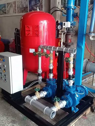 Bình tích áp (Bình áp lực) cho hệ thống bơm PCCC