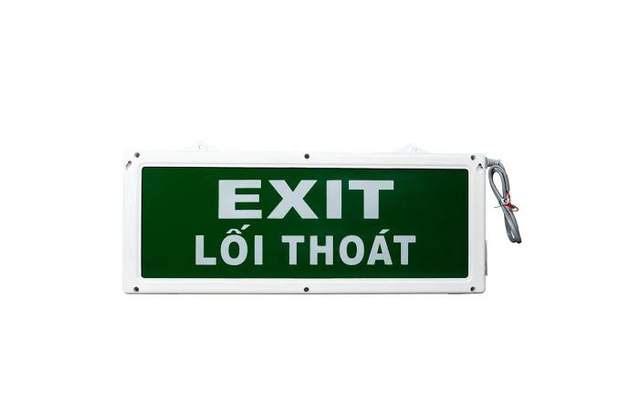 Đèn chỉ dẫn lối thoát nạn EXIT (Mũi tên trái/phải/xuống)