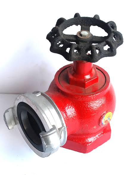 Van Góc Chữa Cháy D50 (Đồng/Gang) - Van Khóa Nước PCCC Chuyên Dụng